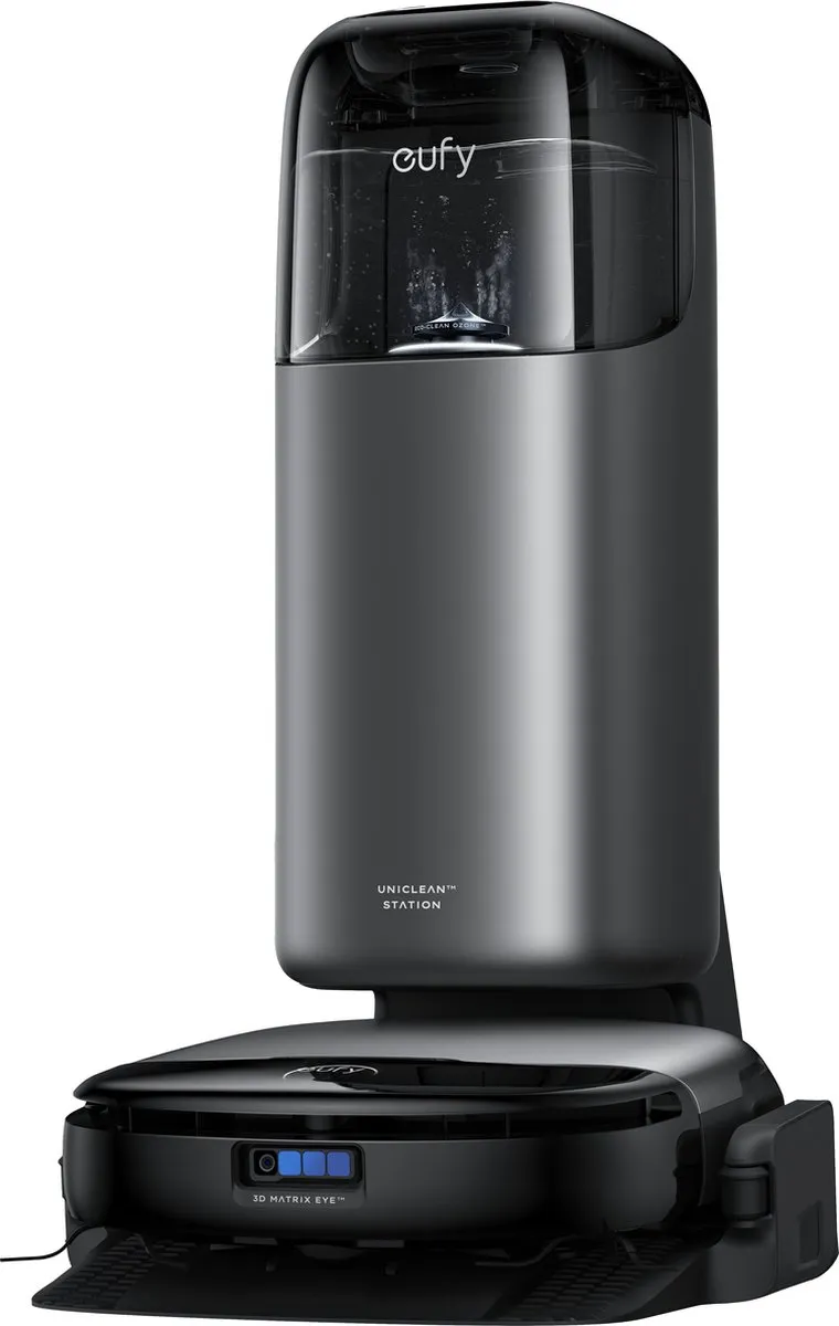 Eufy S1 Pro Robotstofzuiger T2080GA1 - 8.000Pa - Zwart