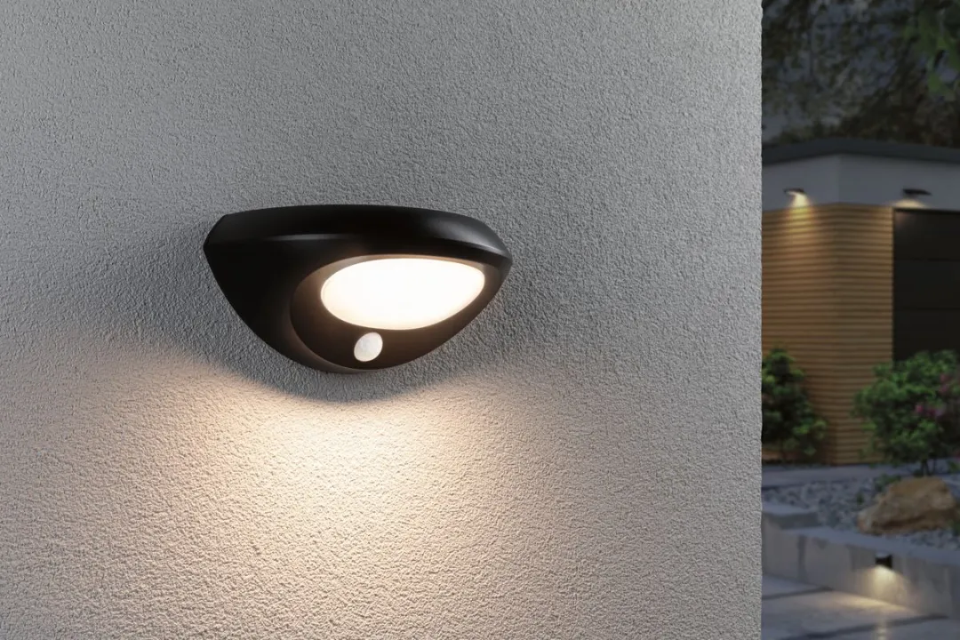 Paulmann Sorova Solar LED Wandarmatuur - 3000K 3,7W IP44 Antraciet