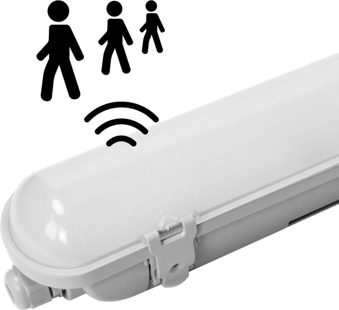 Osram LED TL Armatuur met Sensor 120cm - 36W - 4000K - Grijs