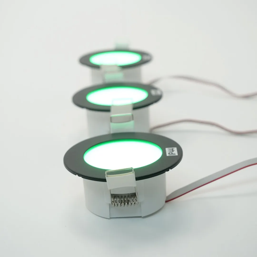 EGLO connect.z Fueva 6-Z Smart Inbouwspot - RGB & Wit - Ø8.8cm - Zwart