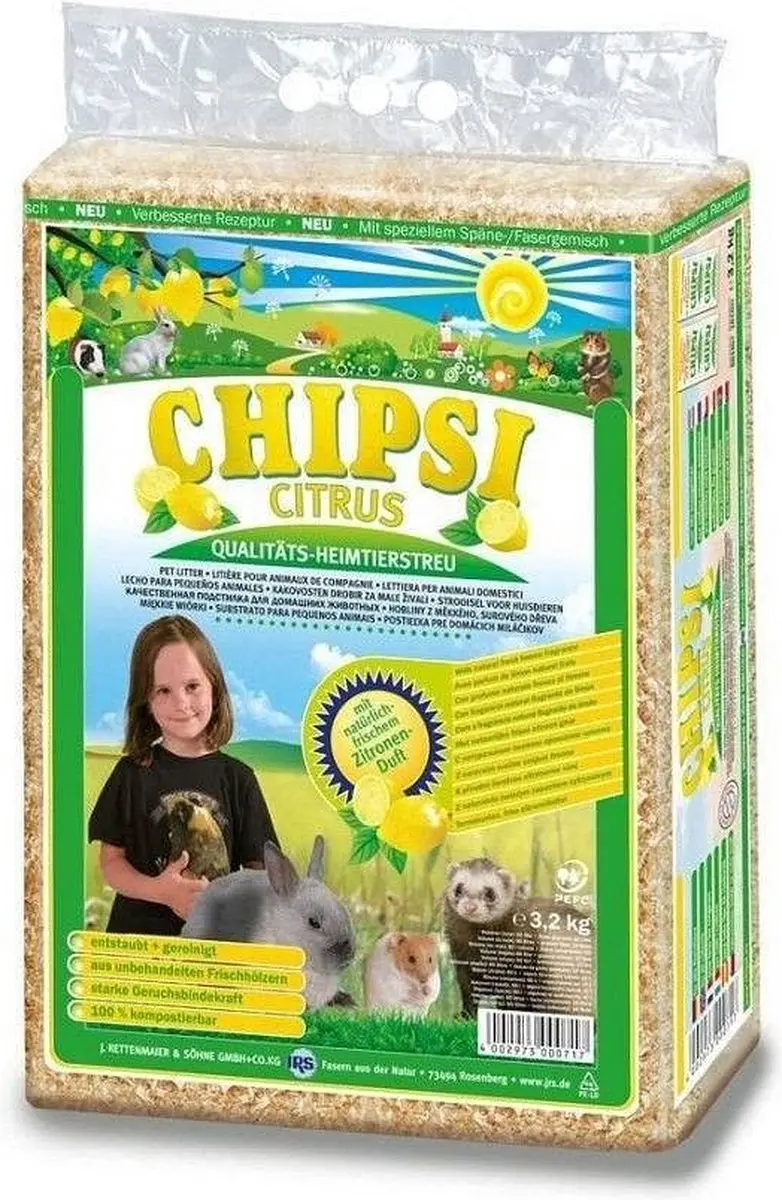 Chipsi Citrus Knaagdierenstrooisel