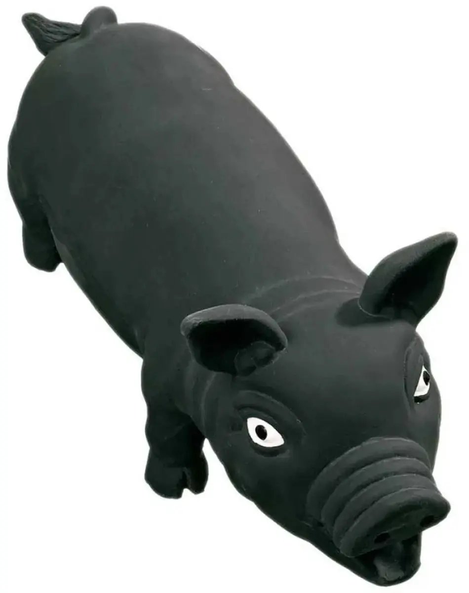 Karlie Latex Varken Hondenspeelgoed Grijs 33 cm