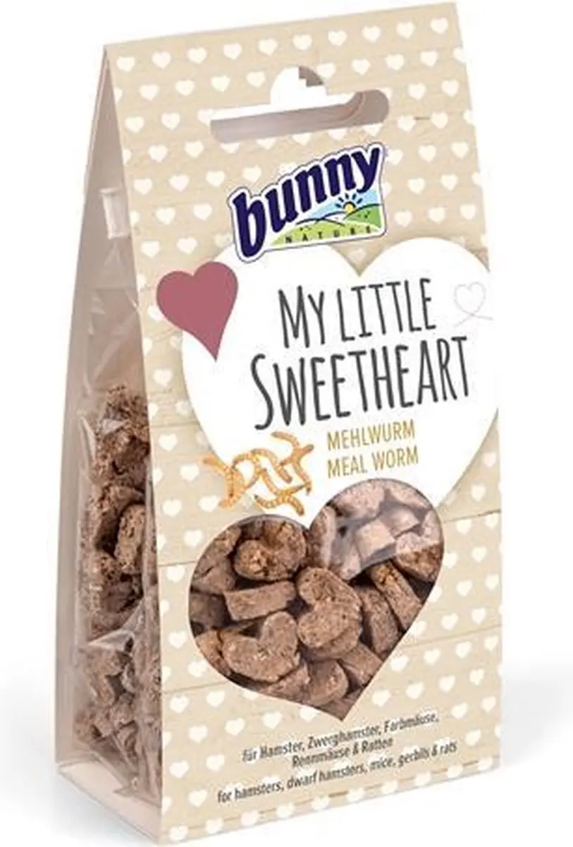 Bunny Nature My Little Sweetheart Meelworm Snacks 30gr