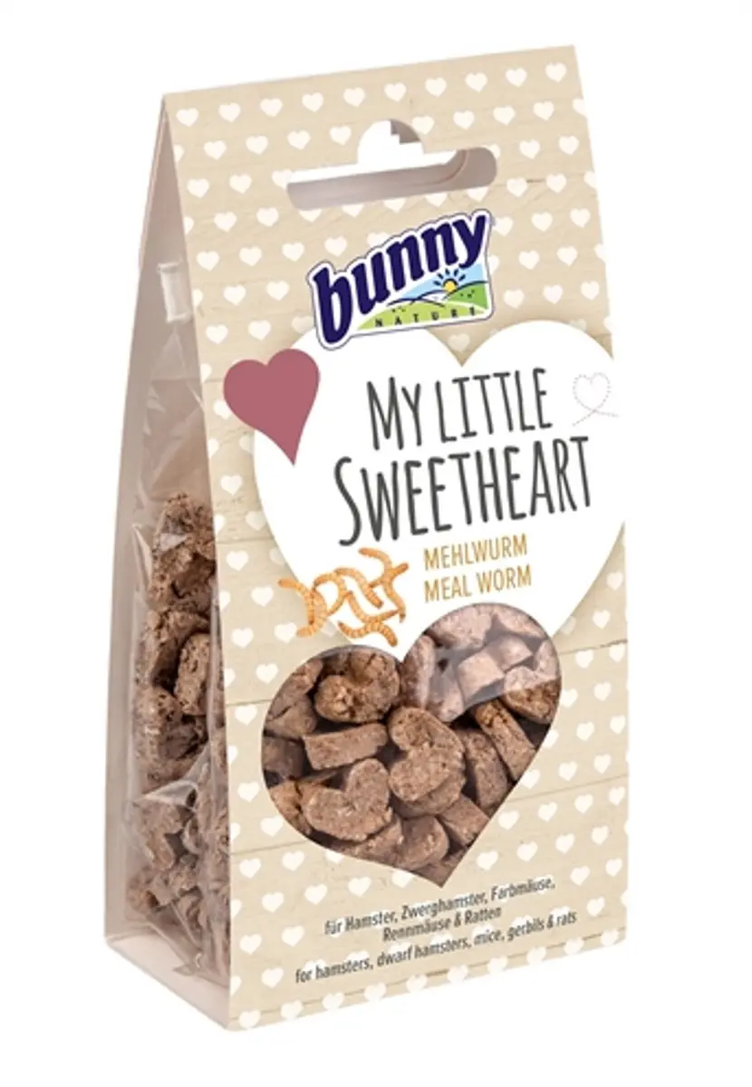 Bunny Nature My Little Sweetheart Meelworm Snacks 30gr - afbeelding 2 van 2