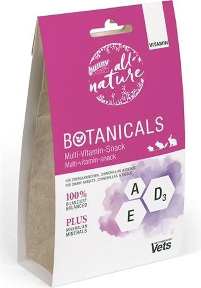 Bunny Nature Botanicals Multivitamine Snack 150g