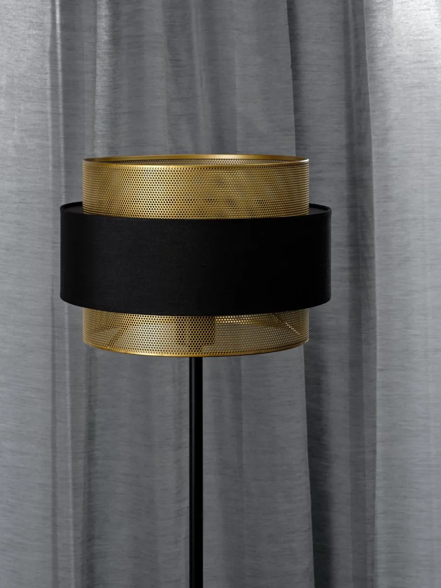 Osram Decor Hornet Vloerlamp E27 - 300mm - Zwart/Goud