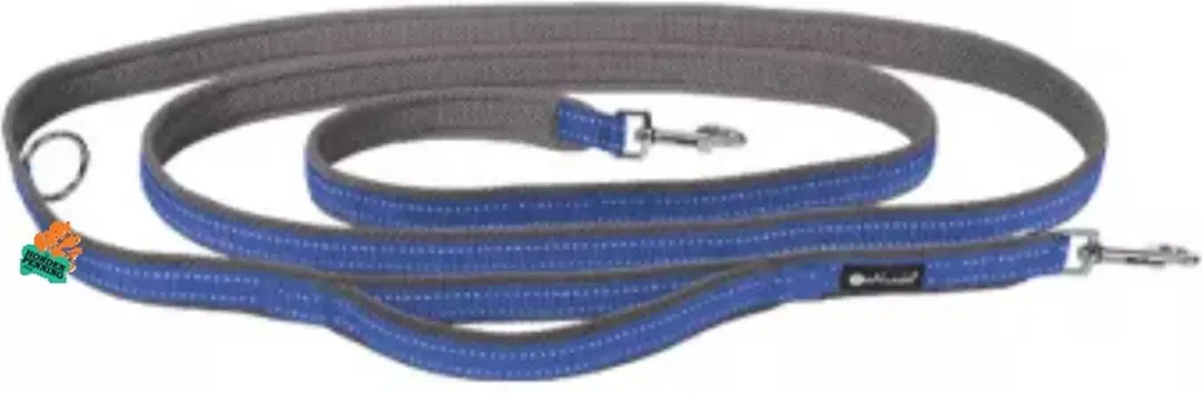 Petlando Dressuurlijn met veiligheids greep Outdoor Navy