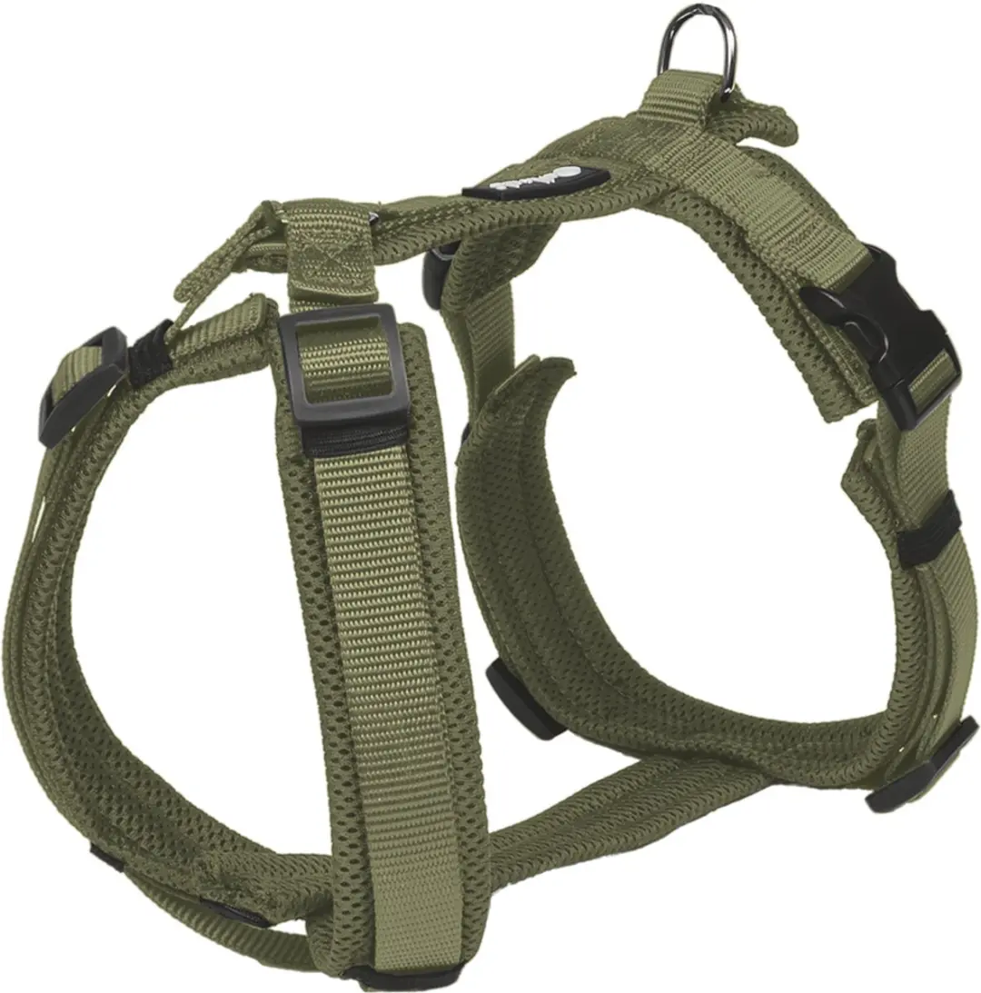 Petlando Mesh Y-Harness Comfort Hondengeschirr - Olive - afbeelding 3 van 3