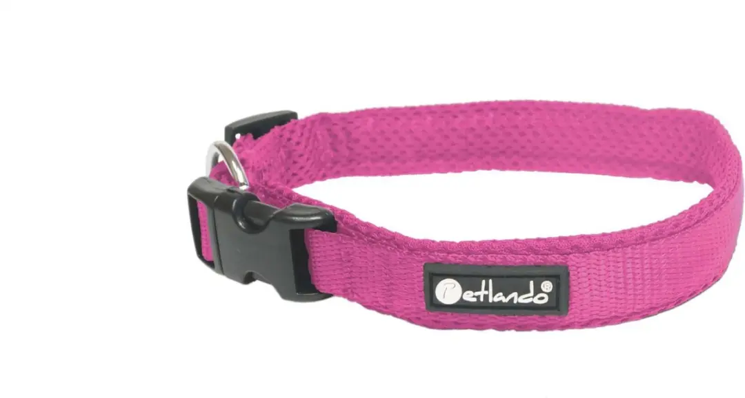 Hondenhalsband Petlando Mesh Collar XXL Fuchsia 60-65cm
