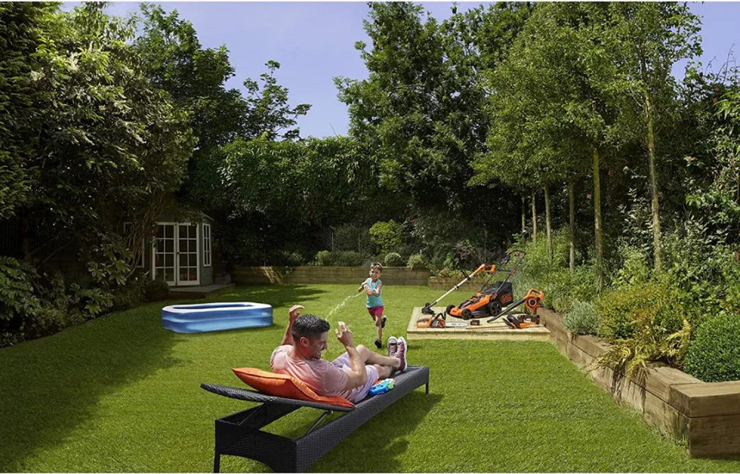 BLACK+DECKER CLMA4825L2-QW 36V 3-in-1 Grasmaaier - 2x2.5Ah - 50L - afbeelding 6 van 6