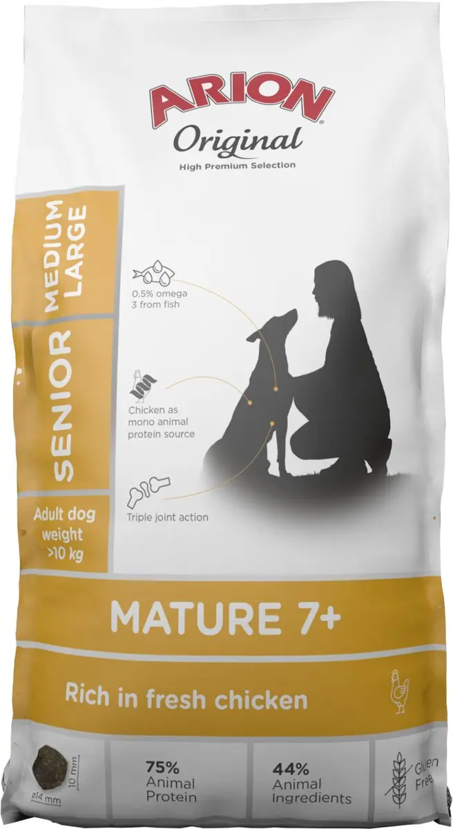 Arion Original Mature 7+ Medium/Large Kip Hondenvoer