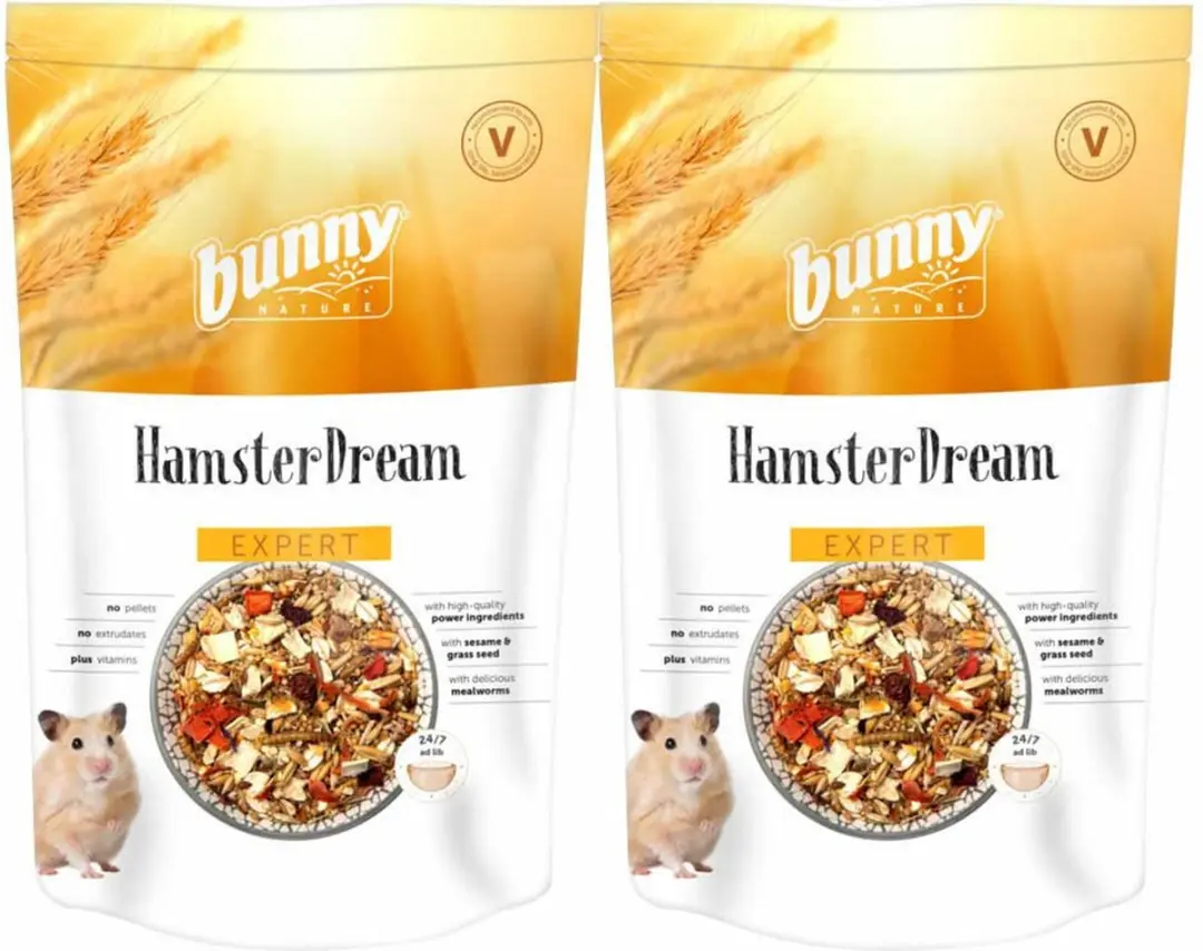 2x Bunny Nature Hamsterdroom Expert 500 gr