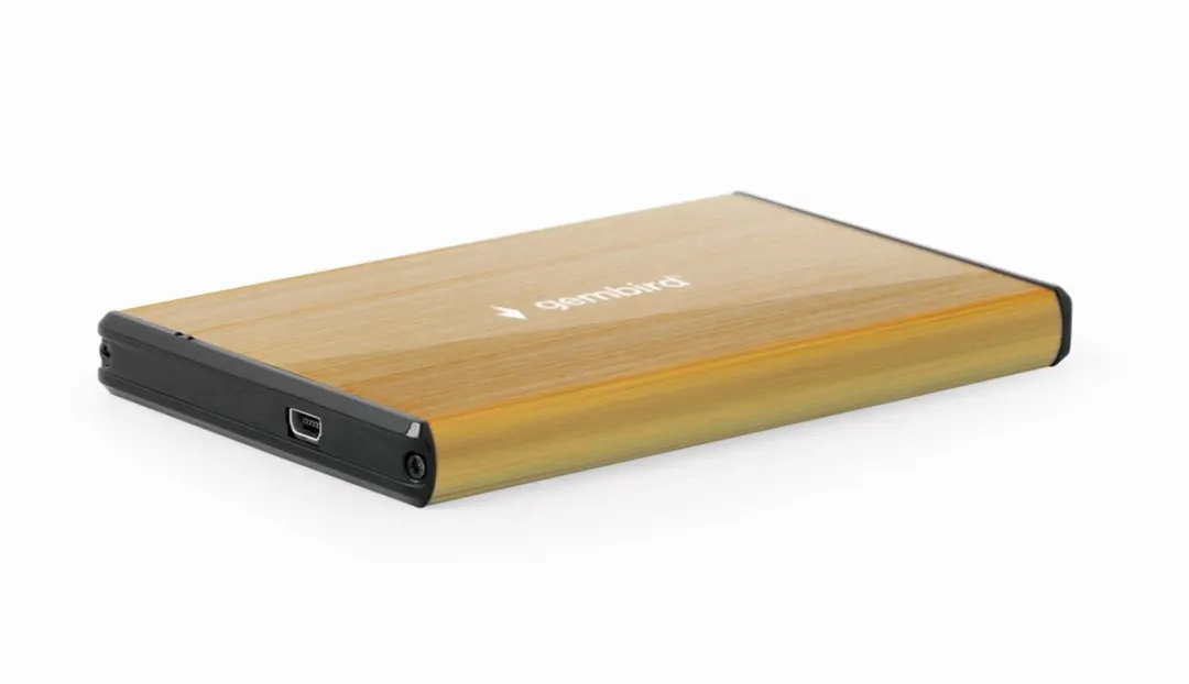 Gembird EE2-U3S-3-GL Externe HDD Behuizing 2.5"