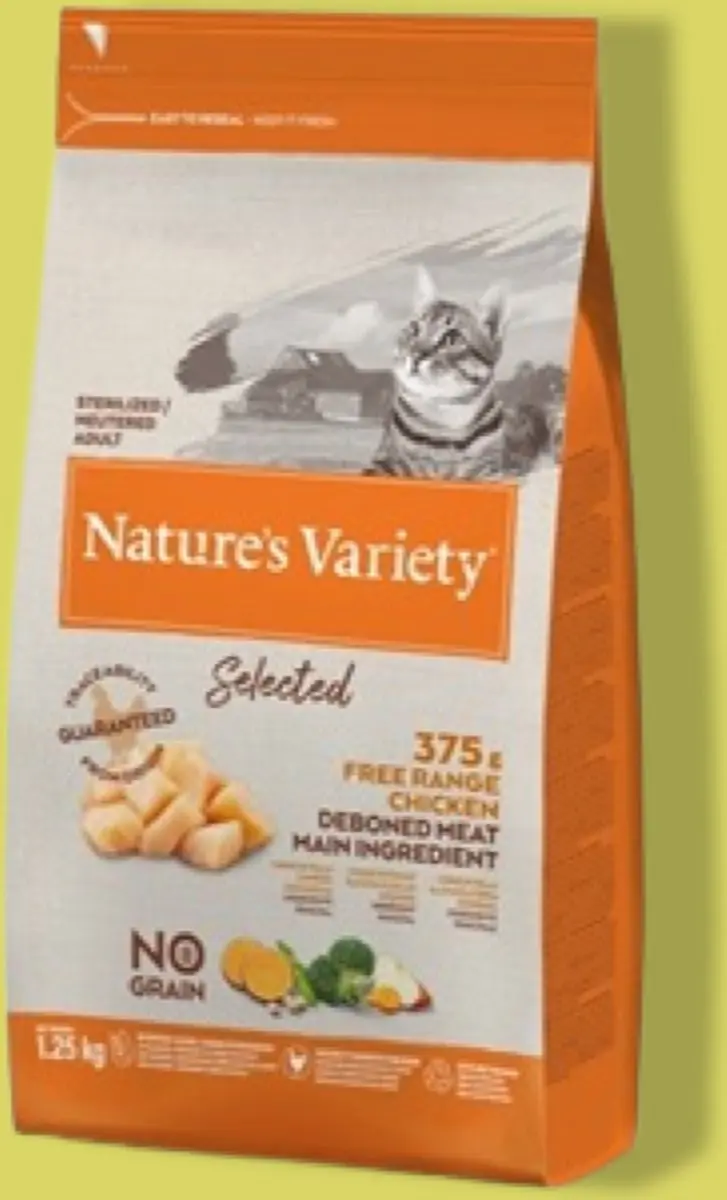 Nature's Variety Selected Sterilized Scharrelkip Kattenvoer - 1,25kg - afbeelding 6 van 6