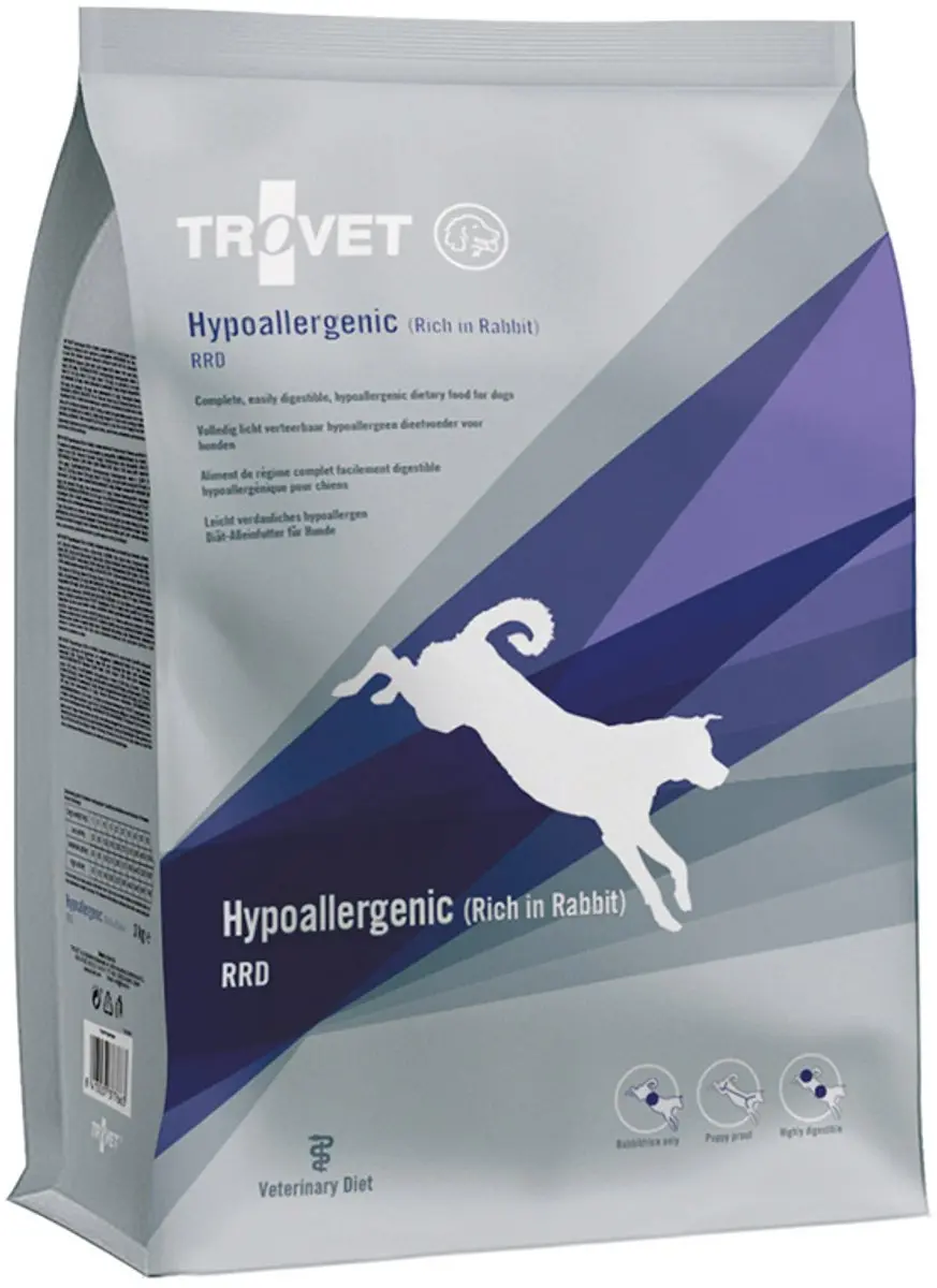 Trovet Hypoallergenic RRD Konijn Hondenvoer - 3kg - afbeelding 2 van 3
