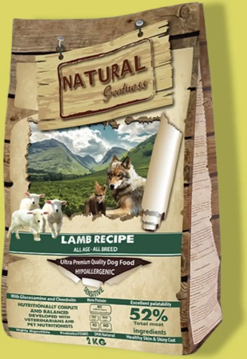 Natural Greatness Hondenvoer Lamb Recipe 10kg - afbeelding 6 van 6