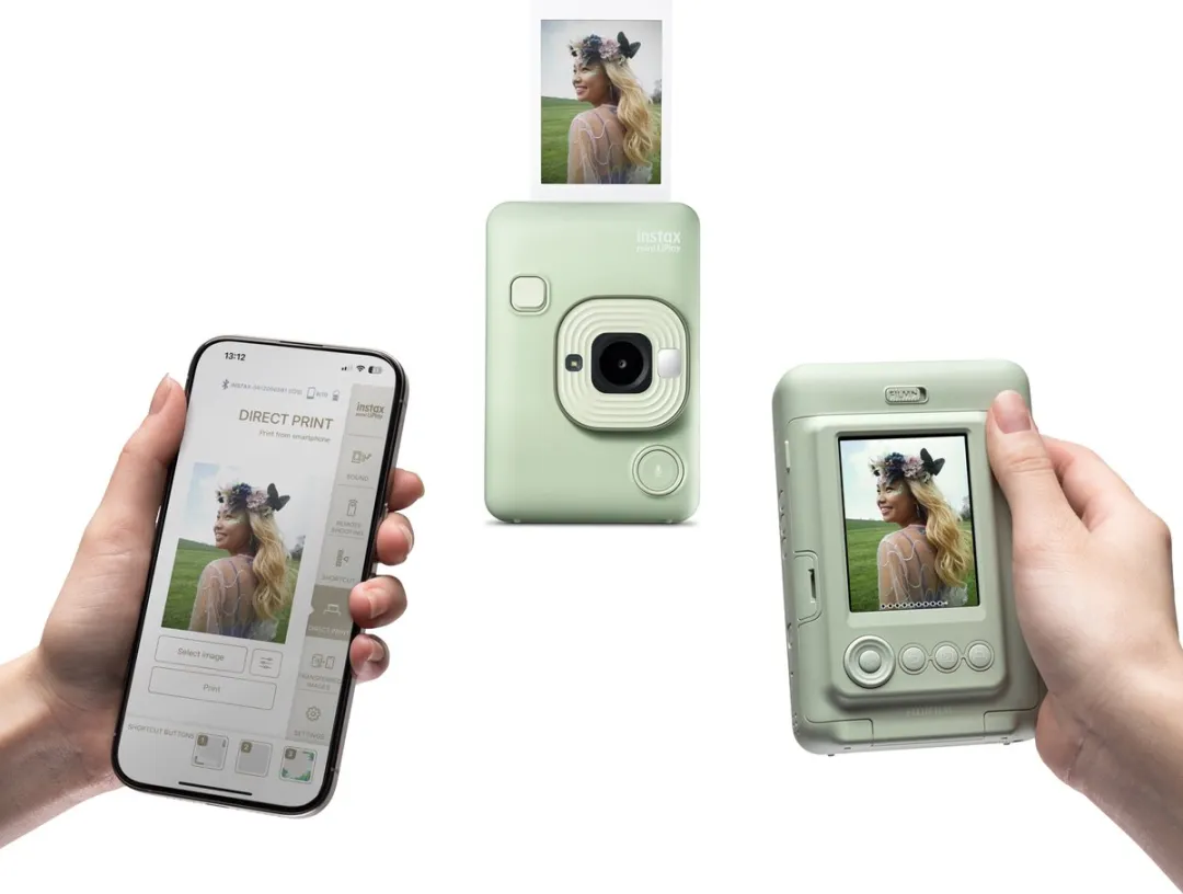 FUJIFILM instax mini LiPlay Matcha Green