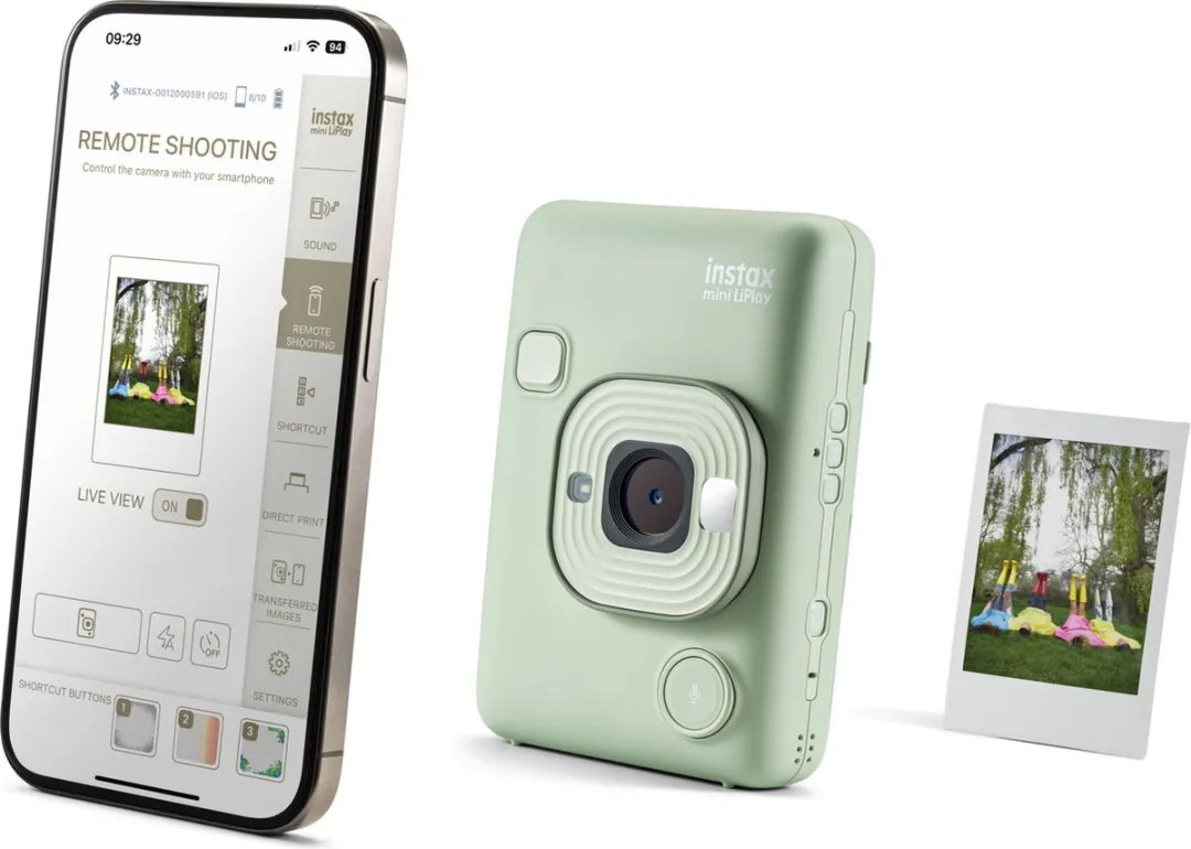 FUJIFILM instax mini LiPlay Matcha Green