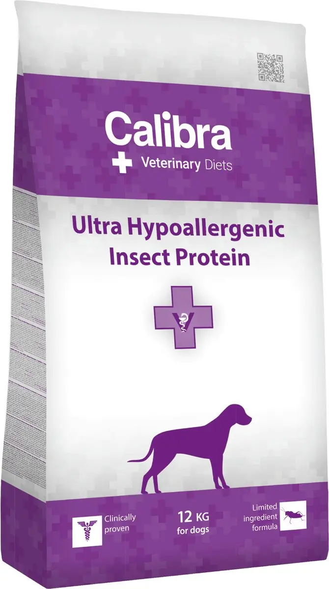 Calibra Veterinary Diet Ultra Hypoallergenic Insect Hondenvoer 2kg