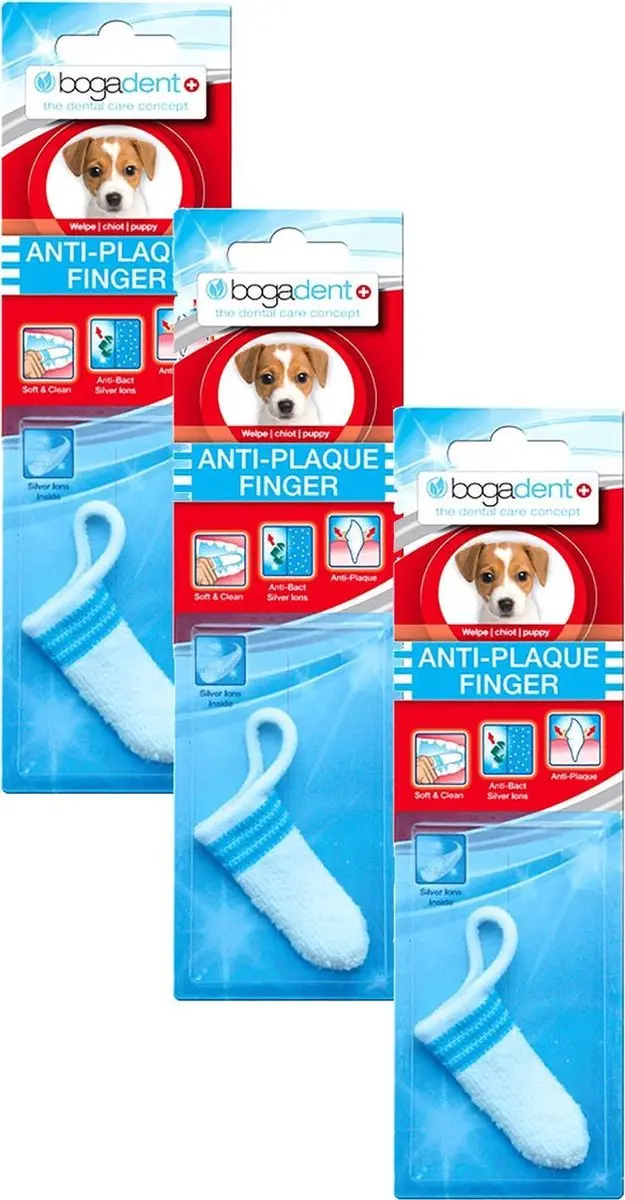 Bogadent Dental Antiplaque Finger Pup
