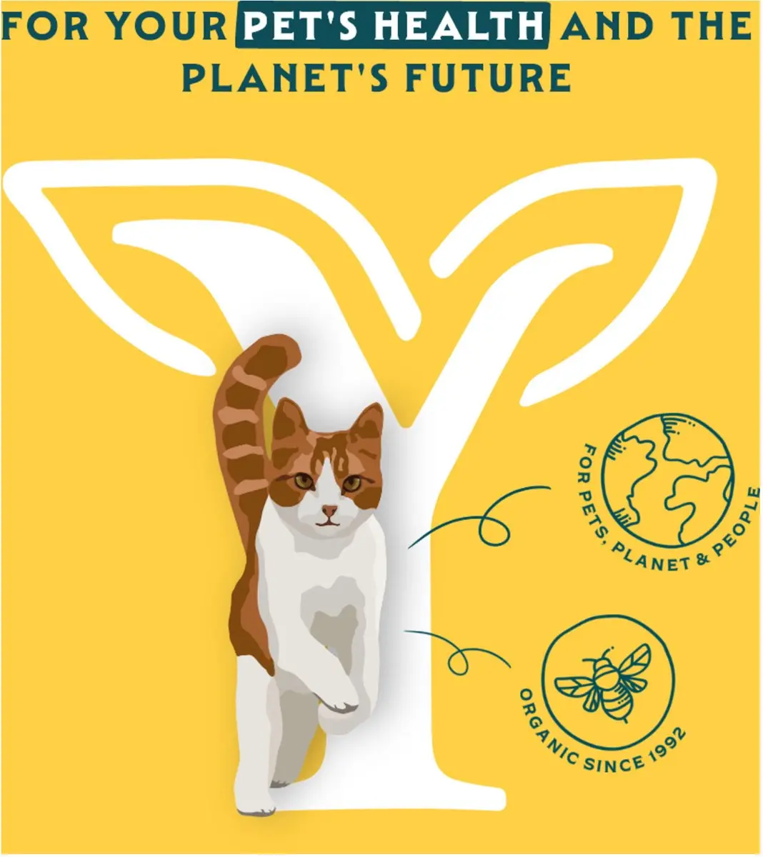 Yarrah Bio Tarwevrij Kip & Vis Kattenvoer - 2.4kg - afbeelding 4 van 6