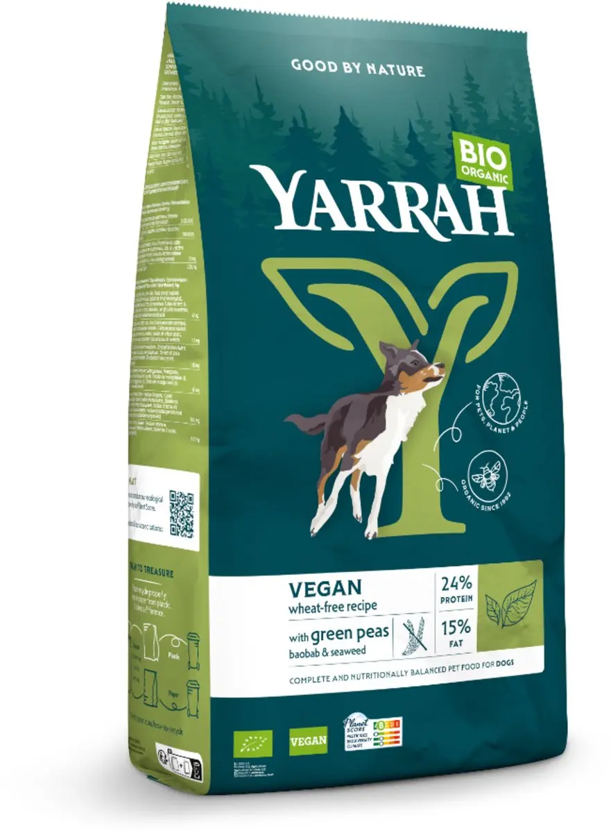 Yarrah Biologisch Vega Hondenvoer 10kg