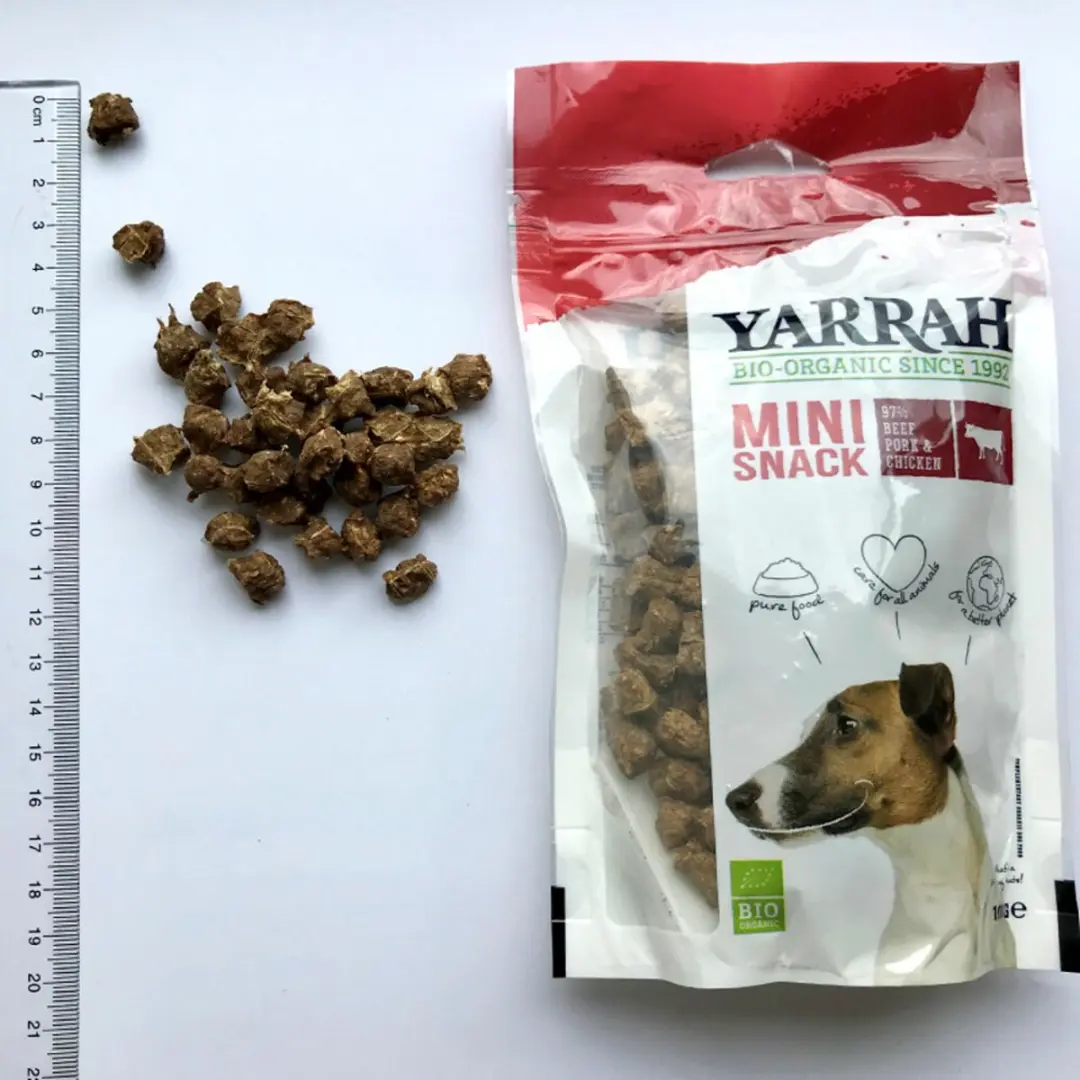 Yarrah Bio Hondensnack Mini Bites - 10x 100g - afbeelding 4 van 6