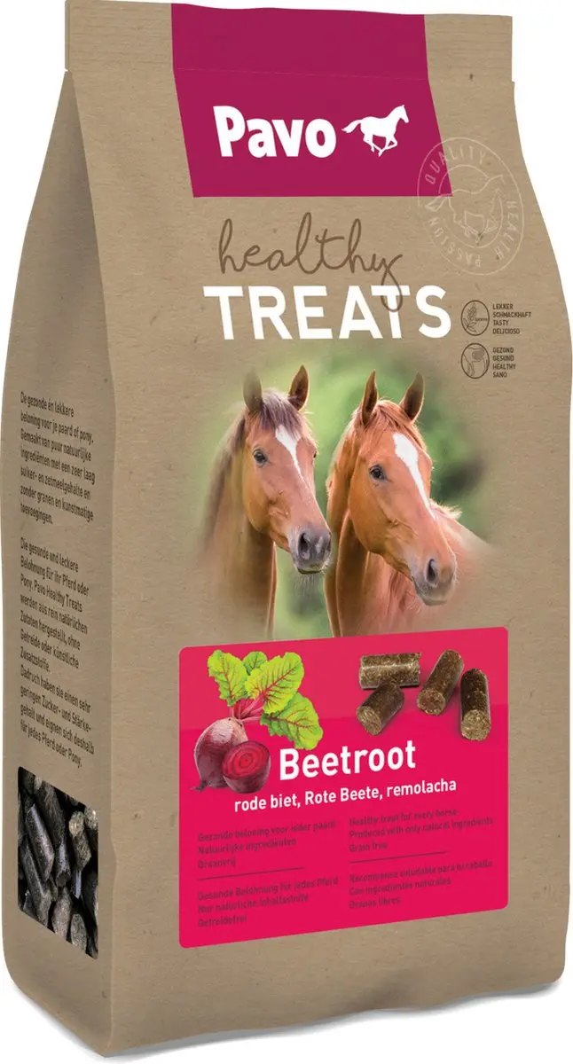 Pavo Healthy Treats Paardensnack Rode Biet 1kg