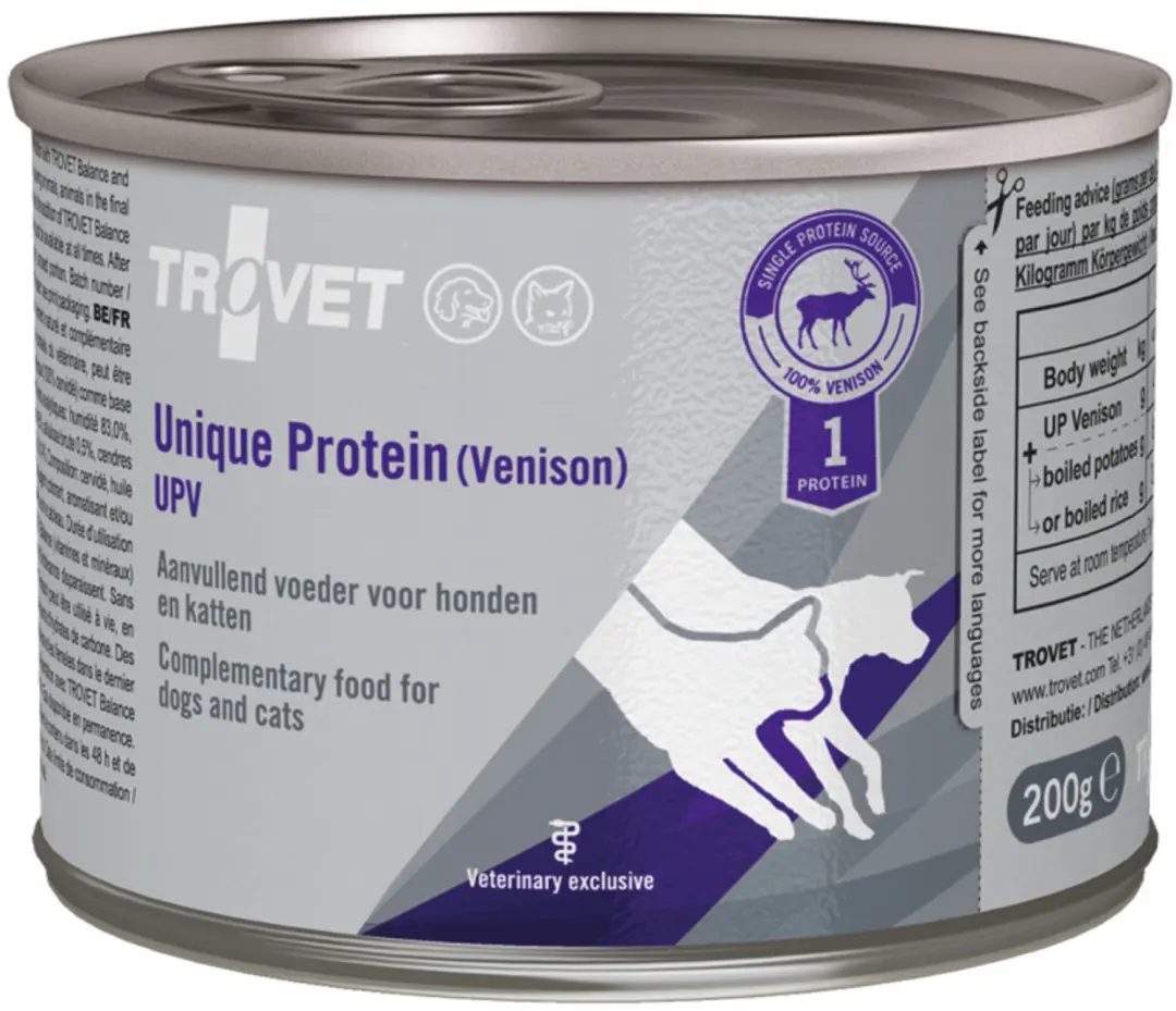 Trovet UPV Unique Protein Hert Natvoer