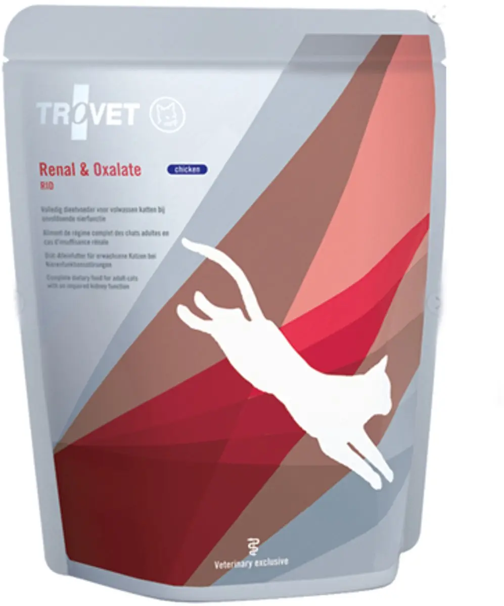 Trovet RID Renal & Oxalate Kattenvoer Kip - 12x 85g - afbeelding 2 van 2