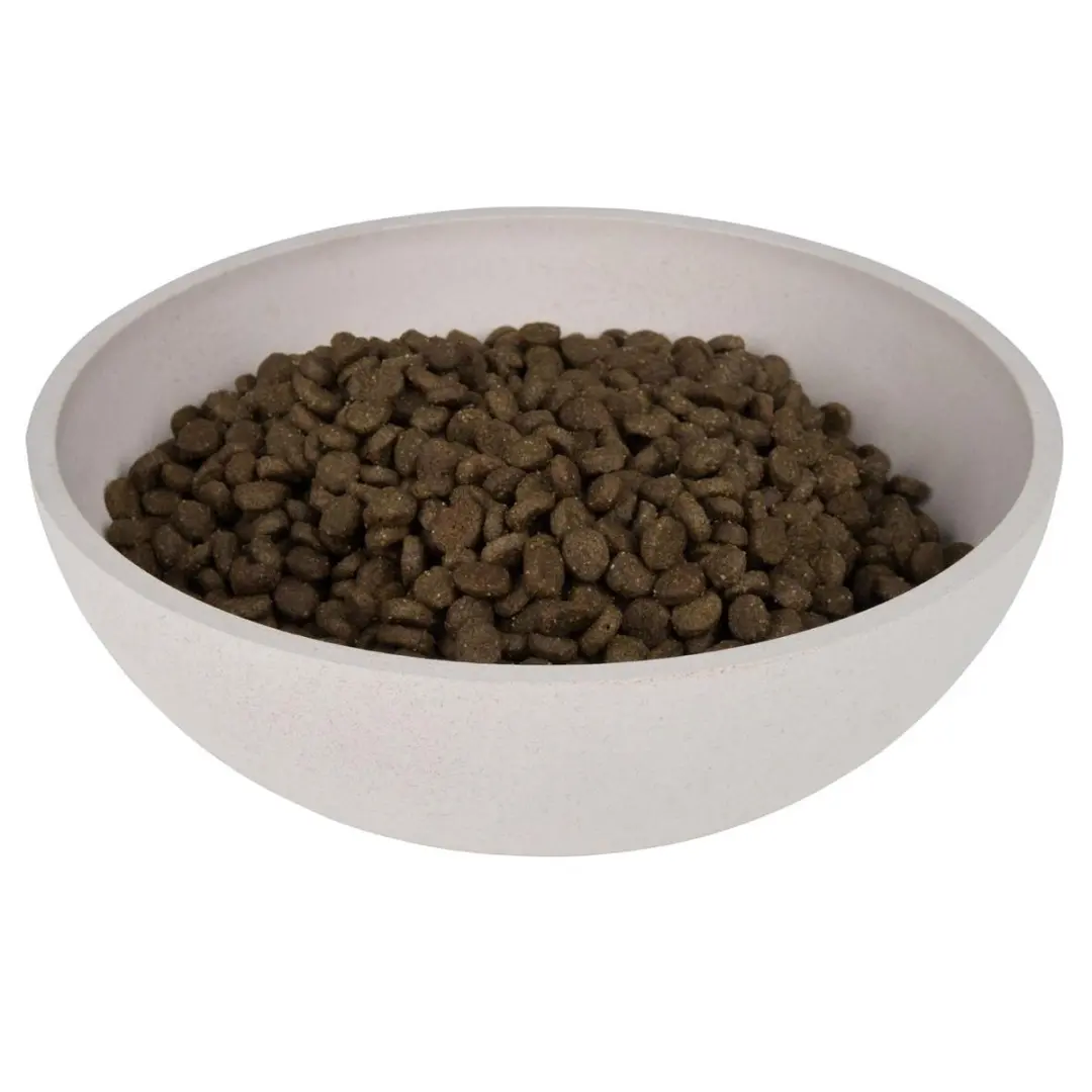 District 70 Bamboo Voerbak voor honden - 1600ml - Beige - afbeelding 4 van 6