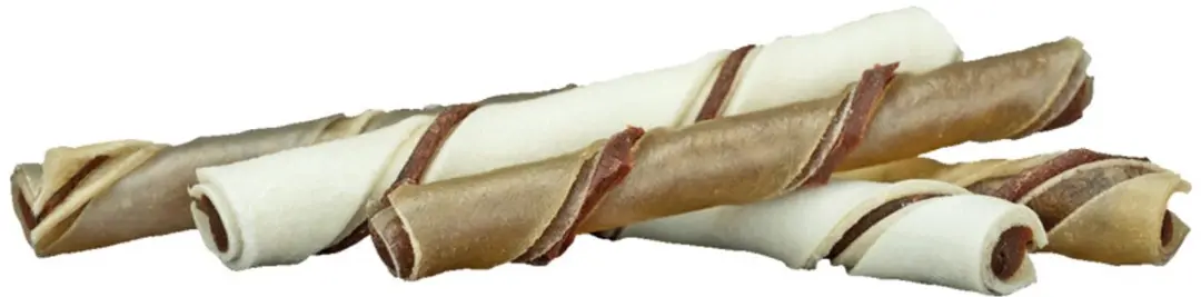 Braaaf Hondensnack Twister Rolls 14cm 100g - afbeelding 2 van 6