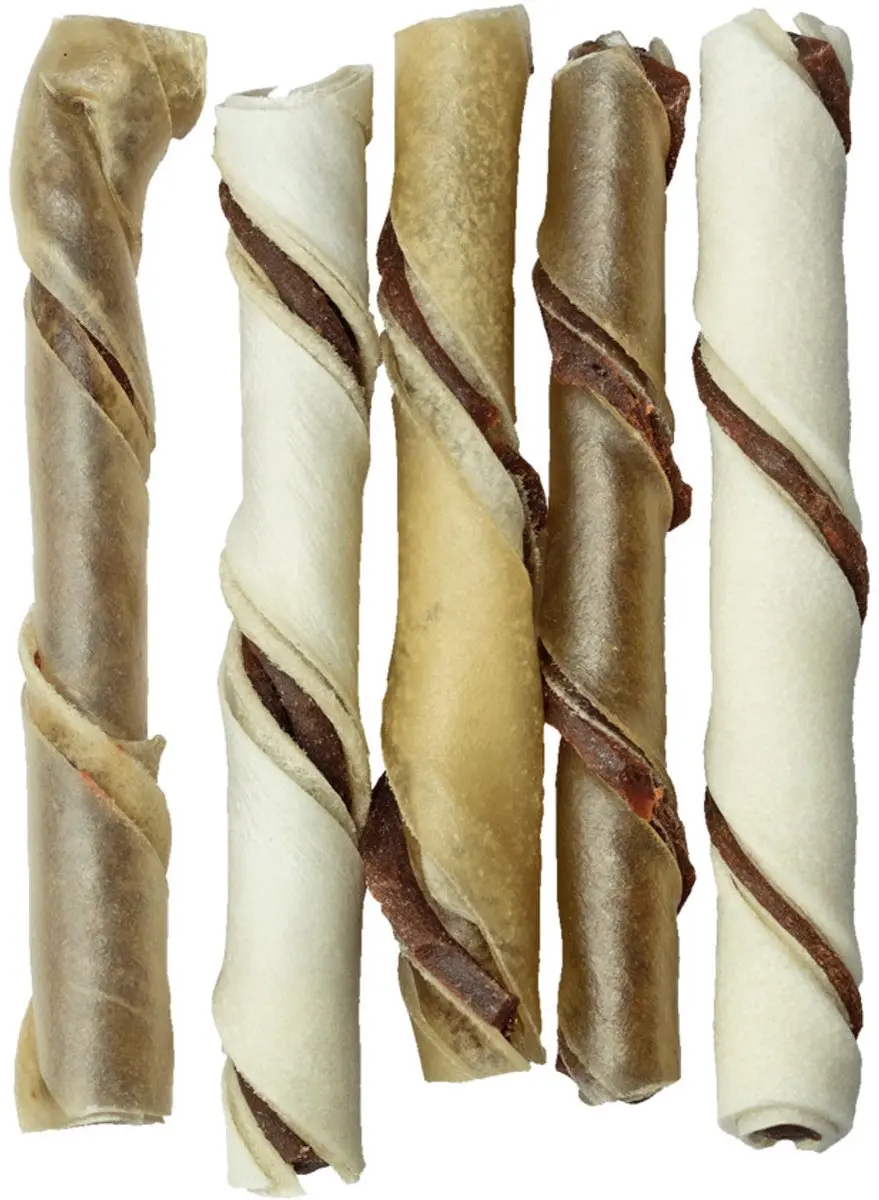 Braaaf Hondensnack Twister Rolls 14cm 100g - afbeelding 6 van 6