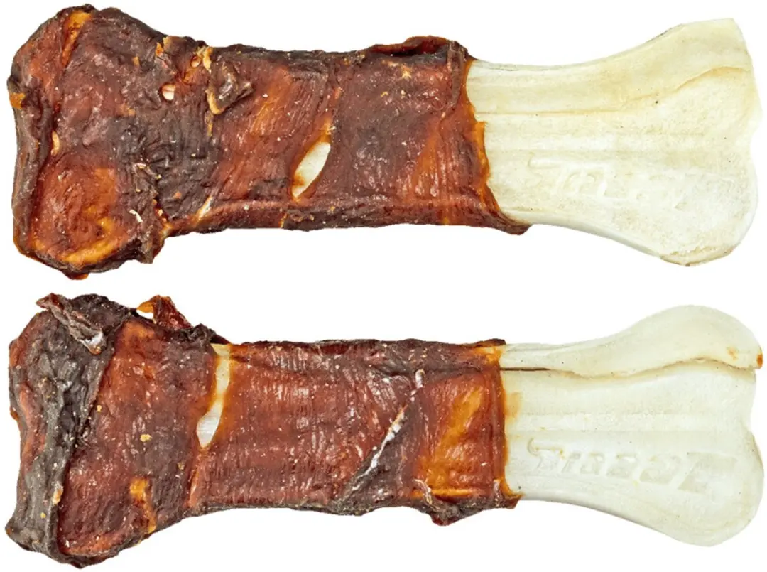 Braaaf Geperst Bot Eend Hondensnack 12,5 cm - 130 gr - afbeelding 6 van 6