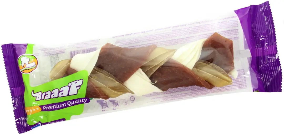 Braaaf Twister Braids Hondensnack Klein 12cm - 80g - afbeelding 5 van 6