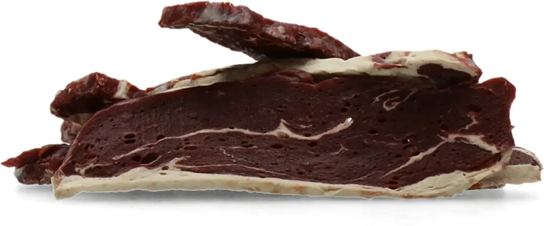 Braaaf Hondensnack Filet Lam Steak - Vis 85g - 10x - afbeelding 5 van 6