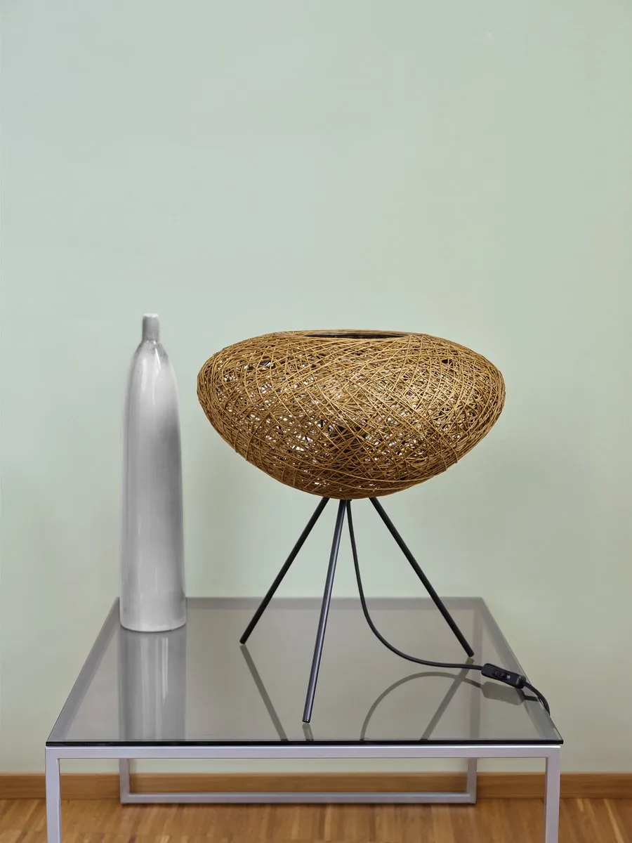 Osram Decor Paper Drop Table E27 Lamp - 395mm Beige