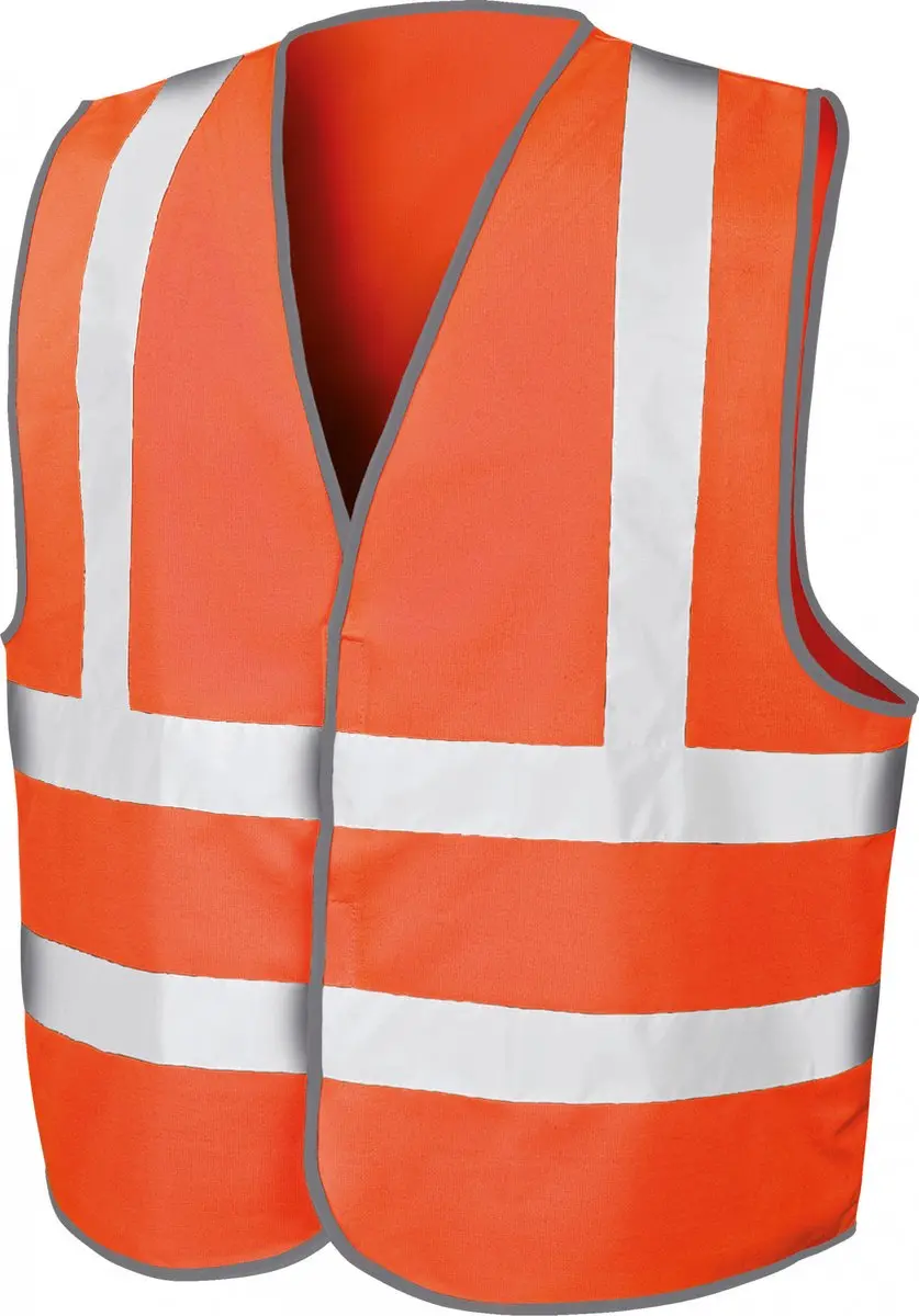 Regatta High Vis Motorway Vest RT201 - Fluorescent Orange - S/M
