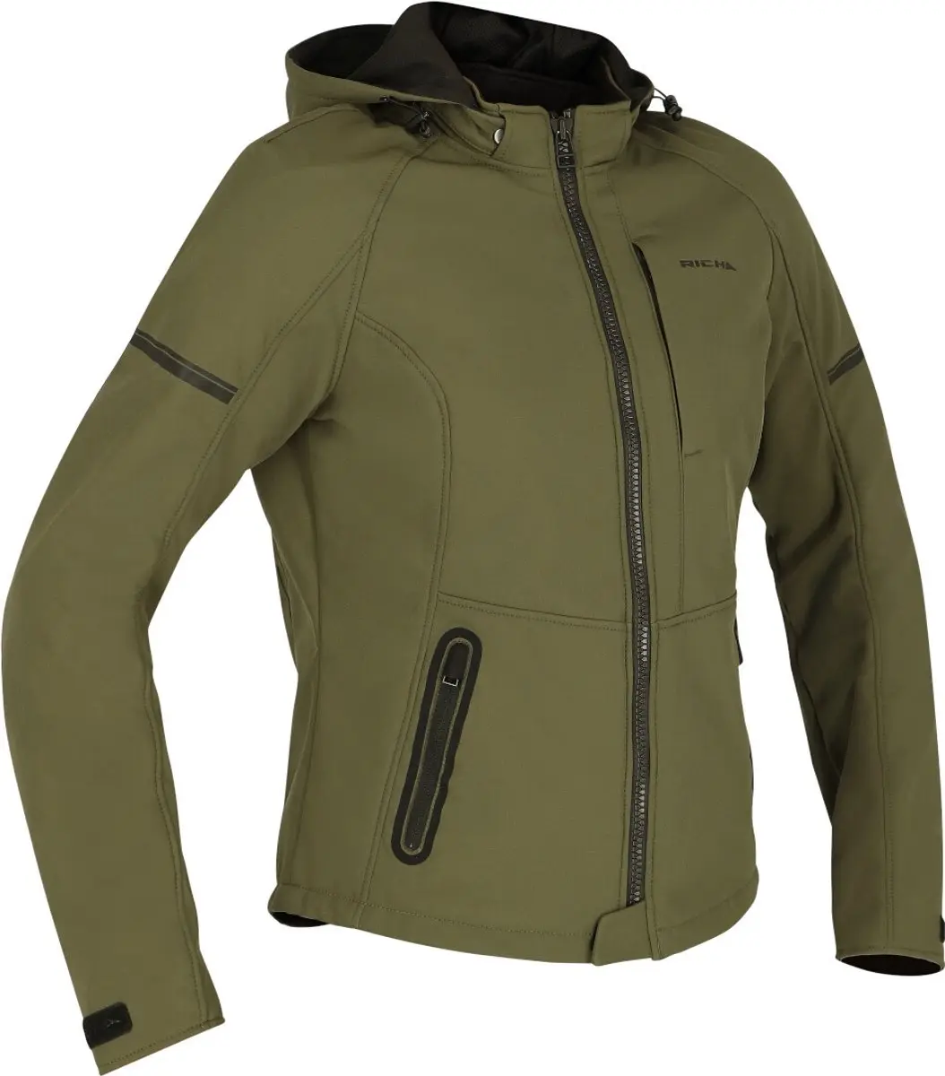 Richa Vanquish 2 Dames Groen Textiele Motorjas
