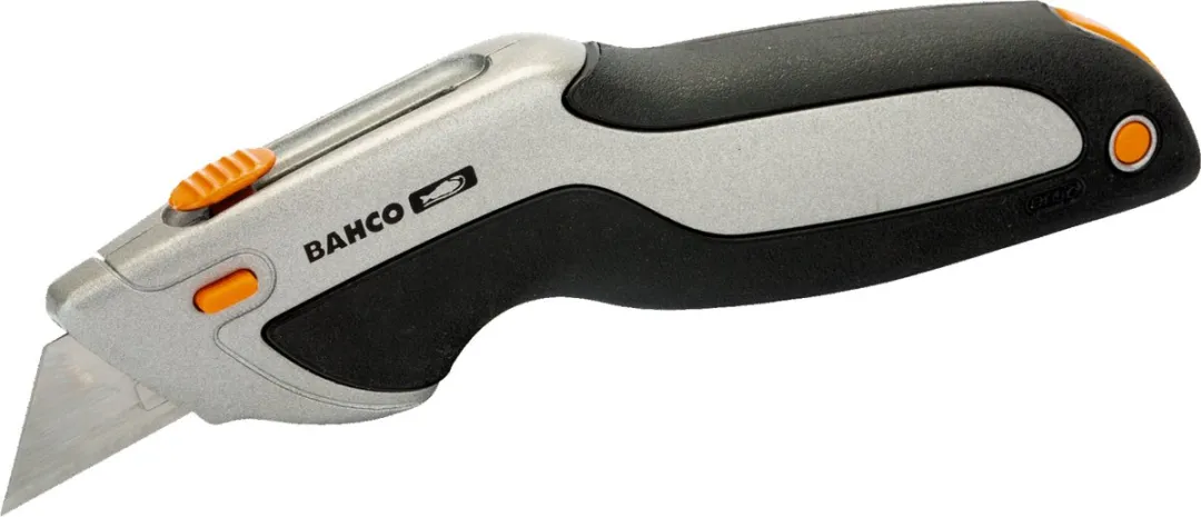 Bahco Ergo Mes 161mm - 3 Reservemesjes - Zwart/Zilver - afbeelding 5 van 5
