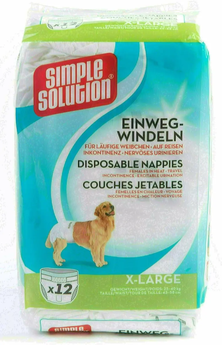 Simple Solution Wegwerp Hondenluier XL - 12 stuks - afbeelding 6 van 6