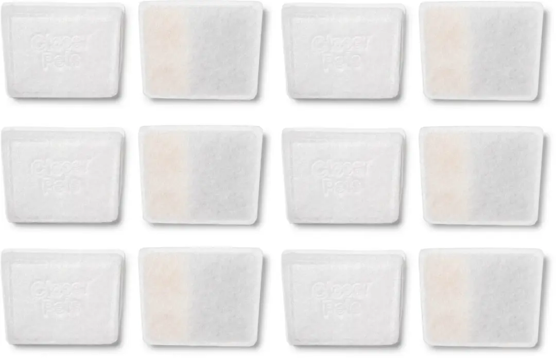 Vervangingsfilters voor Cat Mate Keramische Fontein (12 Stuks)