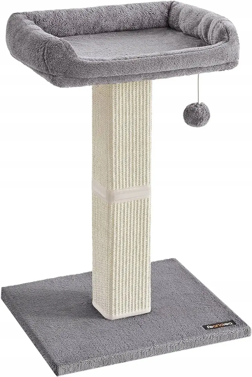 Kattenkrabpaal met Huisje, Ligplek en Speelbal