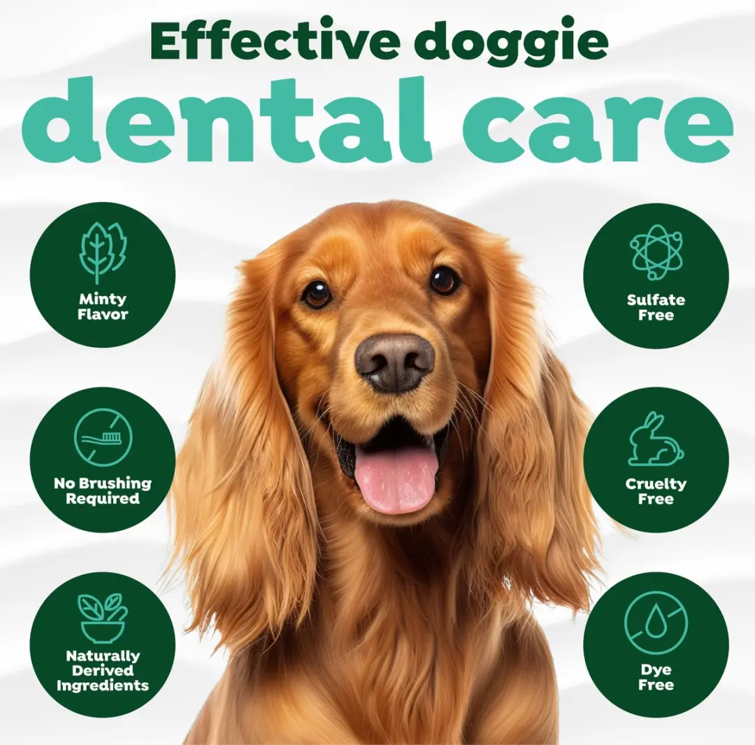 TropiClean Fresh Breath Tandpasta Schuim Honden - afbeelding 3 van 6