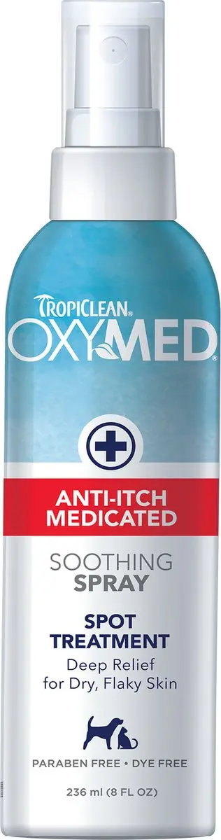 TropiClean OxyMed Anti-Jeuk Spray 236ml