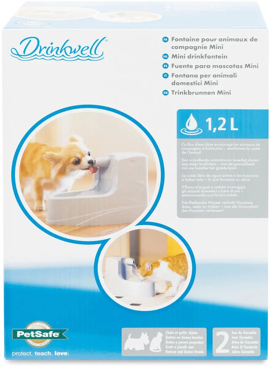 Petsafe Drinkwell Mini - Drinkfontein - 1,2 L - afbeelding 2 van 6