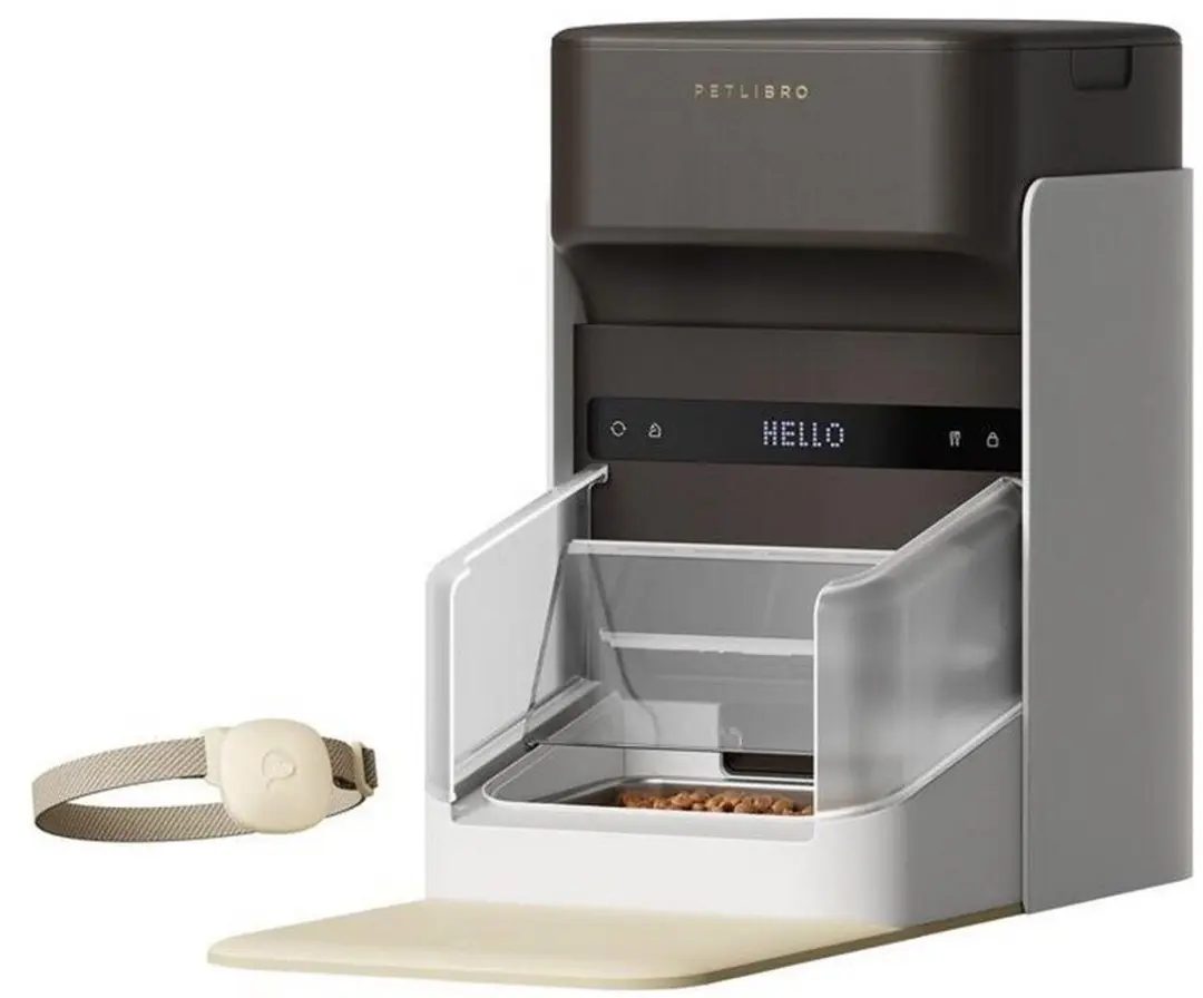 PETLIBRO PL-AF301-31B RFID Voerdispenser - Transparant - afbeelding 2 van 6