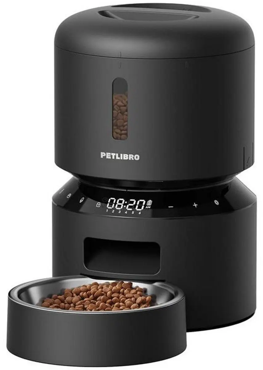 Petlibro Granary PL-AF005-31B Voerbak 3L - Zwart - afbeelding 2 van 3