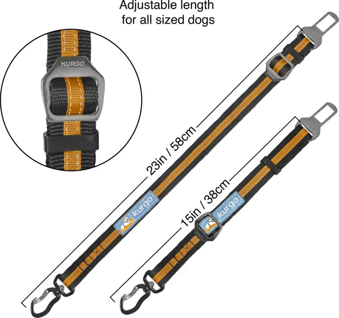Kurgo Direct to Seatbelt Swivel Tether - Hondenautogordel - afbeelding 6 van 6