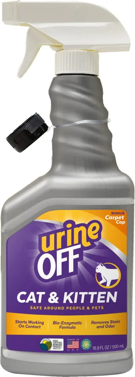 Urine Off Kat & Kitten Vlek- en Geurverwijderaar